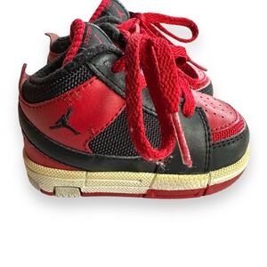 NIKE AIR JORDAN OL SCHOOL II Black Red White 331822 001 Basketball Size‎ 3C Kids